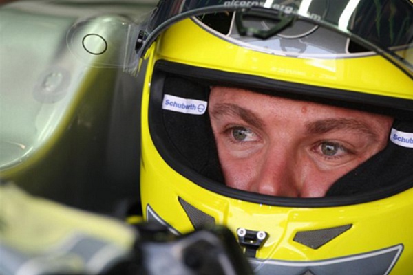 Гран При Италии 2012 г. Суббота 8 сентября третья практика Нико Росберг Mercedes AMG Petronas