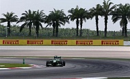 Гран При Малайзии 2013г. Суббота 23 марта третья практика Шарль Пик Caterham F1 Team