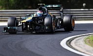 Гран При Венгрии  2012 г. Пятница 27  июля  первая  практика Виталий Петров Caterham F1 Team