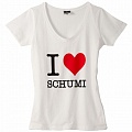 Футболка женская I love Schumi