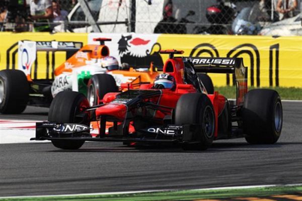 Гран При Италии 2012 г. Суббота 8 сентября квалификация Тимо Глок Marussia F1 Team