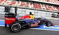 Барселона, Испания Себастьян Феттель Red Bull Racing