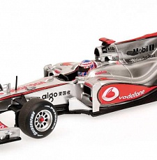 McLaren MP4-25, J. Button, 1:43