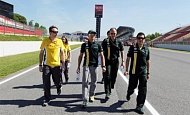 Гран При Испании  2012 г четверг 10 мая Хейкки Ковалайнен Caterham F1 Team