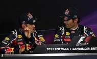  Гран При Великобритании 2011г  Sebastian Vettel & Mark Webber 