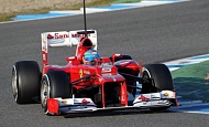 Херес, Испания  Фернандо Алонсо Scuderia Ferrari