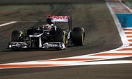 Гран При  Абу – Даби 2012 г. Суббота 3 ноября квалификация Пастор Мальдонадо Williams F1 Team