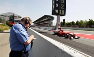 Гран При Испании  2012 г суббота 12 мая квалификация Фернандо Алонсо Scuderia Ferrari