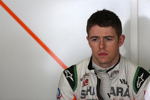 Гран При Китая 2013г. Пятница 12 апреля первая практика Пол ди Реста Sahara Force India F1 Team