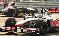 Гран При Индии 2011г Воскресенье Льюис Хэмилтон  Vodafone McLaren Mercedes