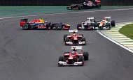 Гран При Бразилии  2012 г. Воскресенье 25 ноября гонка Фернандо Алонсо Scuderia Ferrari