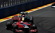Гран При Валенсии 2011г гонка Marussia Virgin Racing Тимо Глок