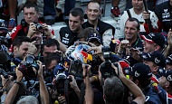 Гран При Японии 2011г Воскресенье чемпион мира Себастьян Феттель  Red Bull Racing