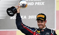 Гран При Японии 2011г Воскресенье чемпион мира Себастьян Феттель  Red Bull Racing