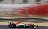 Гран При Бахрейна  2012 г суббота 20 апреля  квалификация  Пол ди Реста Sahara Force India F1 Team