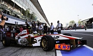 Гран При Италии 2012 г. Пятница 7 сентября вторая практика Ма Цинхуа HRT F1 TEAM