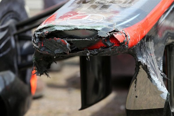 Гран При Китая 2013г. Пятница 12 апреля первая практика Серхио Перес Vodafone McLaren Mercedes