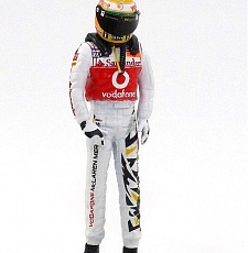 Фигурка пилота, L. Hamilton, 1:18