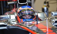 Гран При Австралии 2013г. Пятница 15 марта вторая практика Дженсон Баттон Vodafone McLaren Mercedes