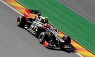 Гран При Бельгии 2012 г. Суббота 1 сентября квалификация  Ромэн Грожан Lotus F1 Team