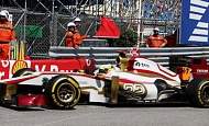 Гран При Монако  2012 г  четверг 24  мая Педро де ла Роса HRT F1 TEAM