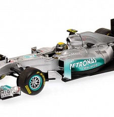 Mercedes-Benz W02, showcar, N. Rosberg, 1:43