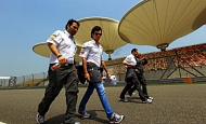 Гран При Китая  2012 г четверг  12 апреля  Серхио Перес Sauber F1 Team