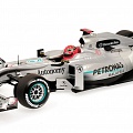 Mercedes-Benz W02, showcar, M. Schumacher, 1:18