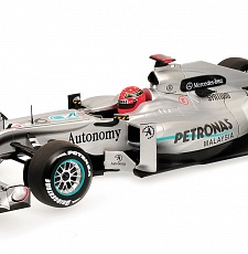 Mercedes-Benz W02, showcar, M. Schumacher, 1:18