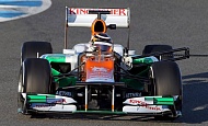 Херес, Испания  Нико Хюлкенберг Sahara Force India F1 Team