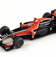 Marussia MVR-02, T. Glock, 1:43
