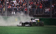 Гран При Австралии 2013г. Воскресенье 17 марта гонка Пастор Мальдонадо Williams F1 Team