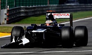 Гран При Бельгии 2012 г. Воскресенье 2 сентября гонка Пастор Мальдонадо Williams F1 Team