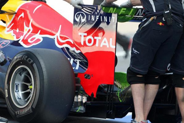 Гран При Италии 2012 г. Суббота 8 сентября третья практика Red Bull Racing