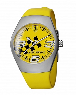 Часы Pit Stop, yellow