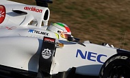 Барселона, Испания  Серхио Перес Sauber F1 Team