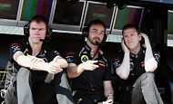 Гран При Венгрии  2012 г. Суббота  28  июля  третья практика Lotus F1 Team