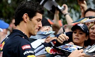 Гран При Австралии 2012 пятница 16 марта Марк Уэббер Red Bull Racing