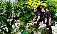 Гран При Малайзии 2013г. Суббота 23 марта третья практика Ромэн Грожан Lotus F1 Team