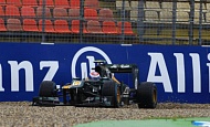 Гран При Германии  2012 г Пятница 20 июля вторая практика  Виталий Петров Caterham F1 Team