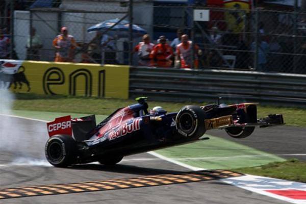 Гран При Италии 2012 г. Воскресенье 9 сентября гонка Жан-Эрик Вернь Scuderia Toro Rosso