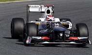 Гран При Испании  2012 г пятница 11 мая Камуи Кобаяси Sauber F1 Team