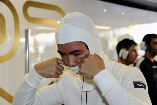 Гран При Италии 2012 г. Пятница 7 сентября вторая практика Ма Цинхуа HRT F1 TEAM