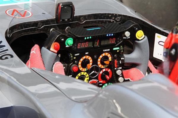 Гран При Италии 2012 г. Суббота 8 сентября квалификация Михаэль Шумахер Mercedes AMG Petronas