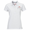 Поло женское Race white