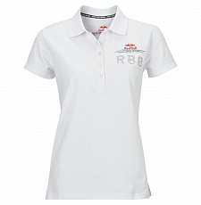 Поло женское Race white