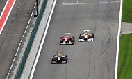 Гран При Бельгии 2011г воскресенье гонка Red Bull Racing Марк Уэббер