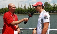 Гран При Канады 2012 г четверг 7 июня  Дженсон Баттон Vodafone McLaren Mercedes