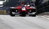 Гран При Венгрии  2012 г. Суббота  28  июля  третья практика Тимо Глок Marussia F1 Team