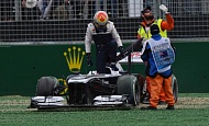 Гран При Австралии 2013г. Воскресенье 17 марта гонка Пастор Мальдонадо Williams F1 Team